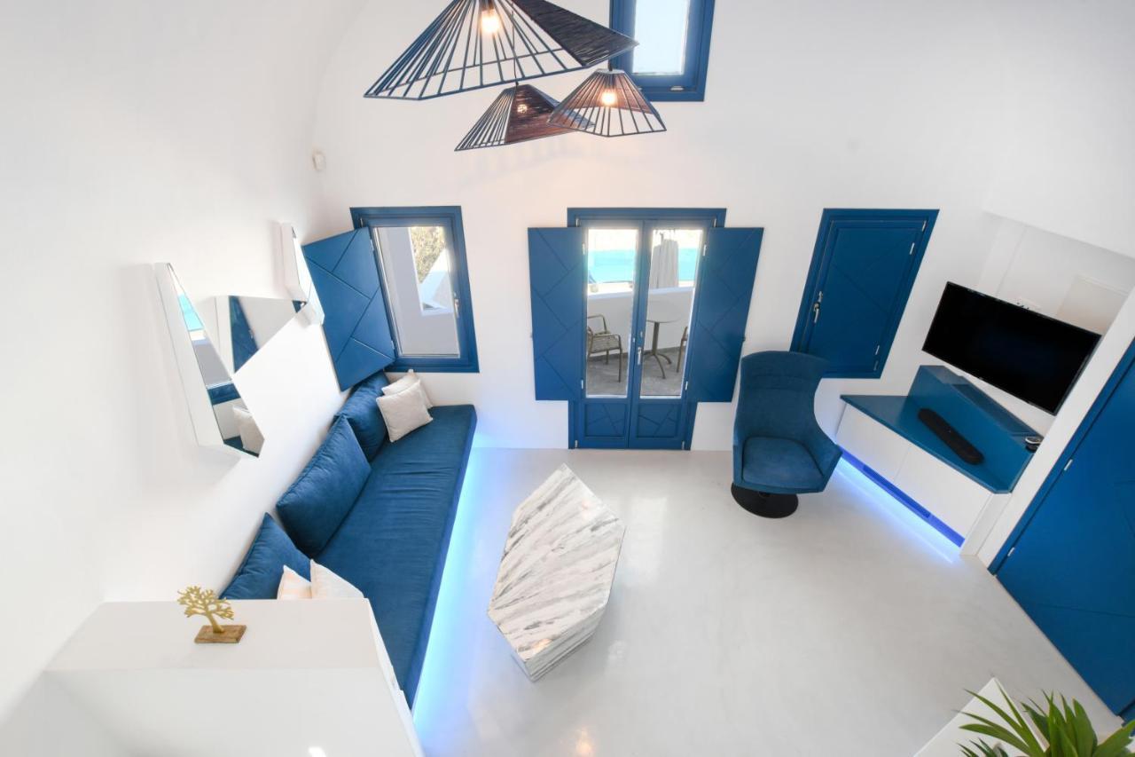 Blue White Residence Монолитос Экстерьер фото